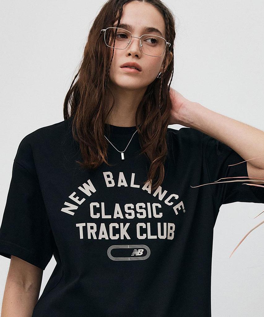 Nyuballanseu Nbnegco217 / Uni Track Club Short Sleeve Tee (Black)