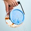 Top-Selling Transparent Portable Goldfish Tank with Lid: Outdoor Ecological Fish-Keeping Bucket