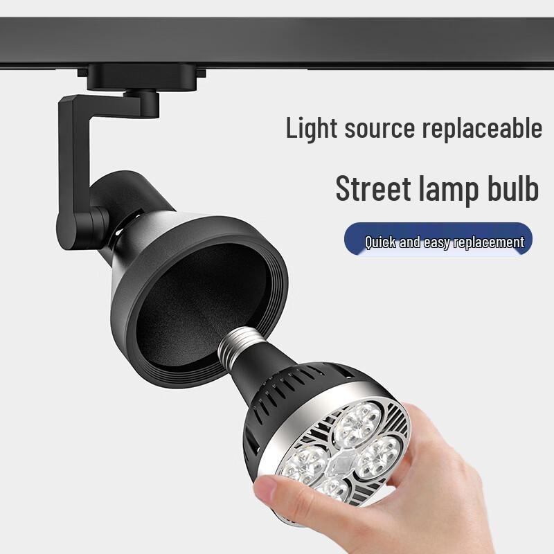 Oeny 45W E27 LED PAR Spotlight with Fan
