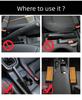 Qi Wireless Car Seat Gap Storage Charger