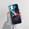 Beautiful Northern Lights Phone Case For IPhone 14 11 12 13 Mini Pro Max 8 7 Plus X XR XS MAX Translucent Matte Cover