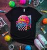 Ice Cream Drip Basketball T-Shirt, Funny Sports Tee