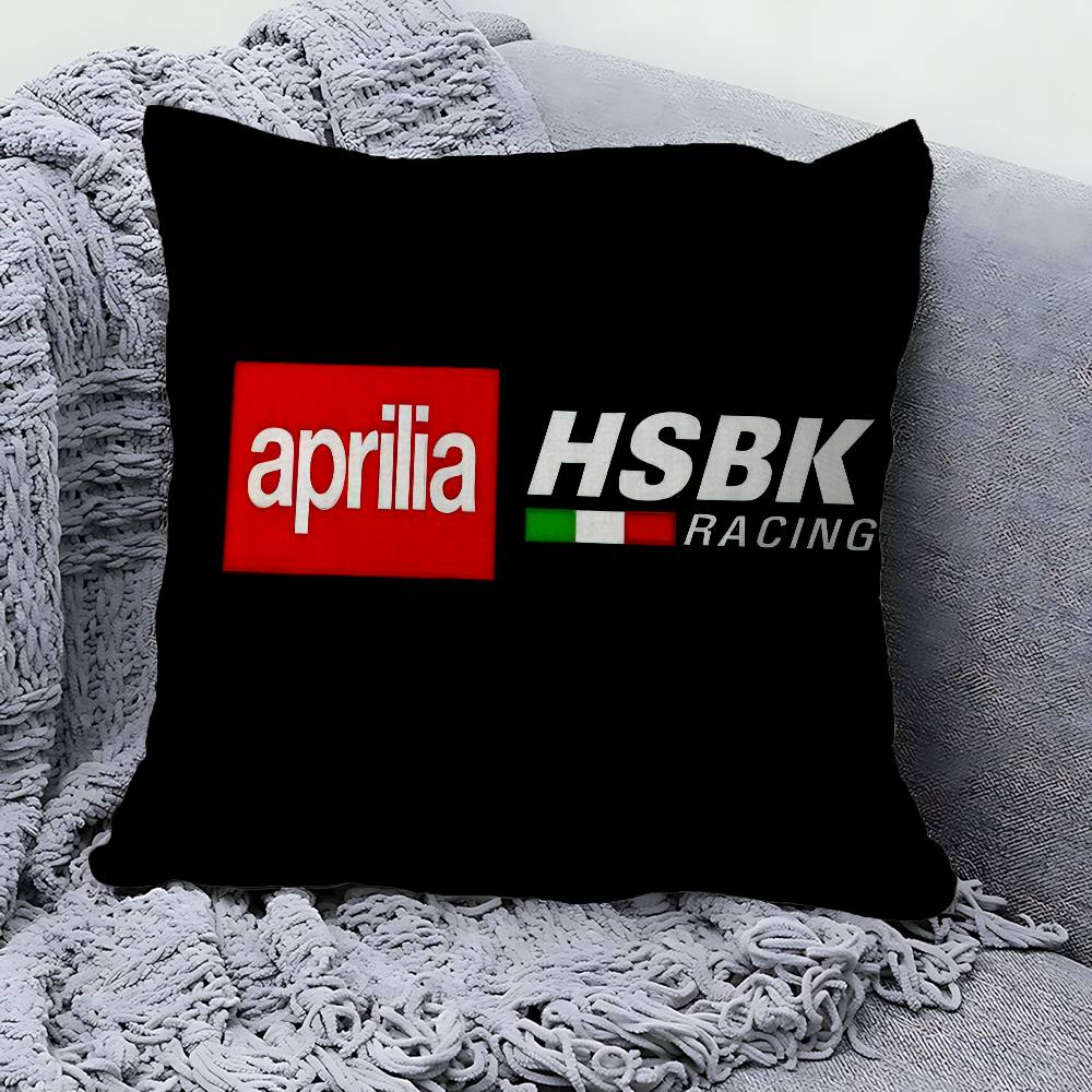 

1PC A-ApriliaS logo Personalized Pillow Dust Cover Bedroom Kids Party Decoration Pillowcase Birthday Children Gift 30cmx30cm