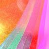 Flexible Transparent Vinyl Fabric Glitter Faux Synthetic Leather  Phone Covers