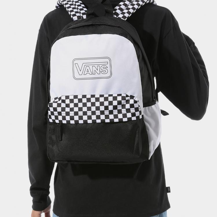 New Vans Polyester Backpack Regular Unisex White VN0A4V3PWHT