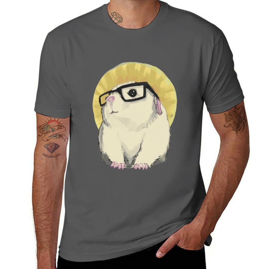 Summer Guinea Pig Tshirt Soft Basic Cotton Short Sleeve Tee