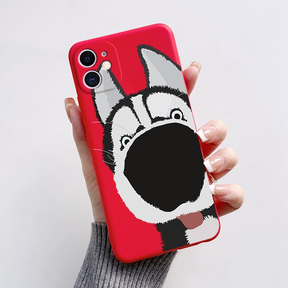 Cartoon Case For iPhone 12 Mini Mobilie Phone Soft Silicone Protective Covers For iPhone 12Mini Shockproof Fashion item Housings