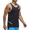 Adidas Tank Tops Men's Black Crew Neck Moderate Other DP4775
