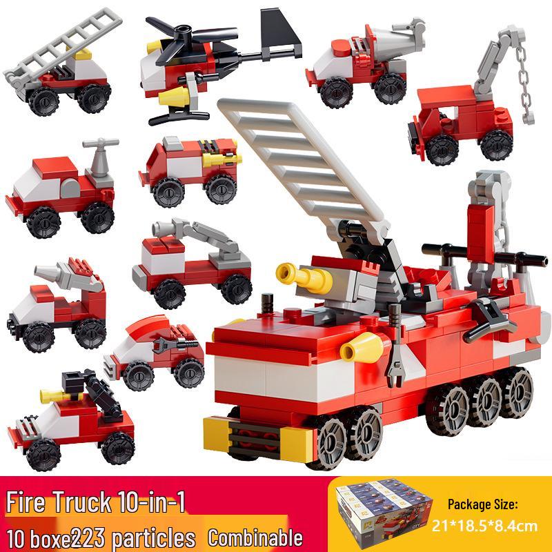 Xiaomingxing Bausteine - Kompatibel mit Lego, Pädagogisches Montagespielzeug mit kleinen Partikeln für Jungen