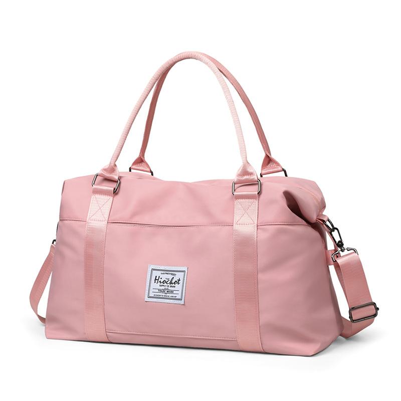 Travel Bag Large Capacity Handbag Women'S Luggage Bag Dry And Wet Separation Sports Fitness Bag Short Business Trip Lightweight