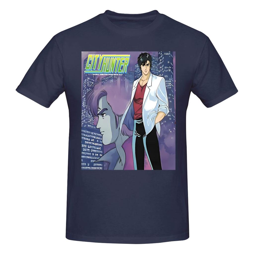 Funny City Hunter Ryo Saeba Nicky Larson Unisexs Printed Tshirt Unisex T Shirtshirt