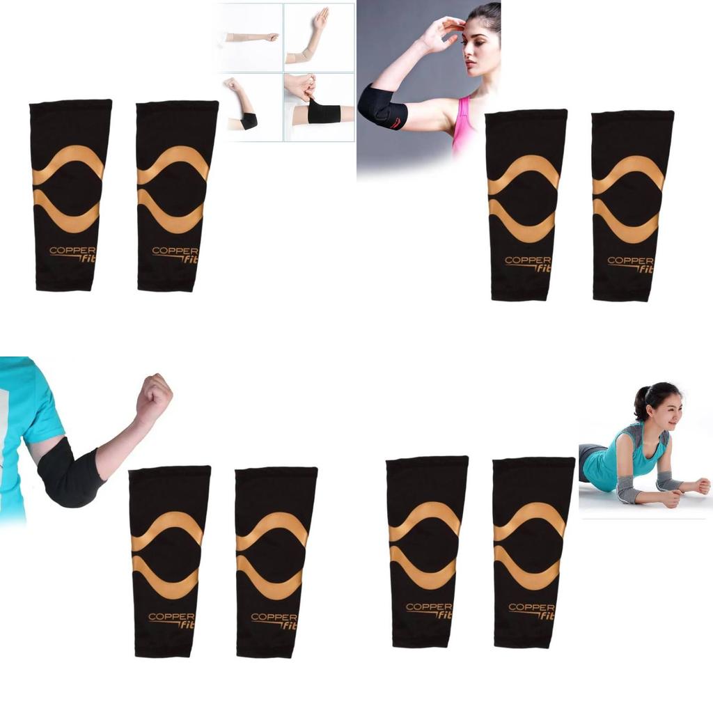 Comfortable Copper Fitness Elbow Support For Running Basketball And Cycling
