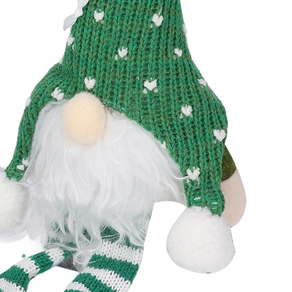 LED Light Christmas Gnome Decoration Xmas Gnome Ornament Christmas Tree Pendant for Home Festival