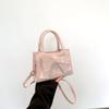 Spring Textured Niche Crossbody Bag Retro Fashion Handbag Women New Beautiful Handbag Small Bag Women