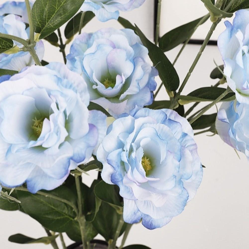 Real Touch Simulation Big Lisianthus Lisianthus Fake Flower Faux Balloon Branch  Party Favors