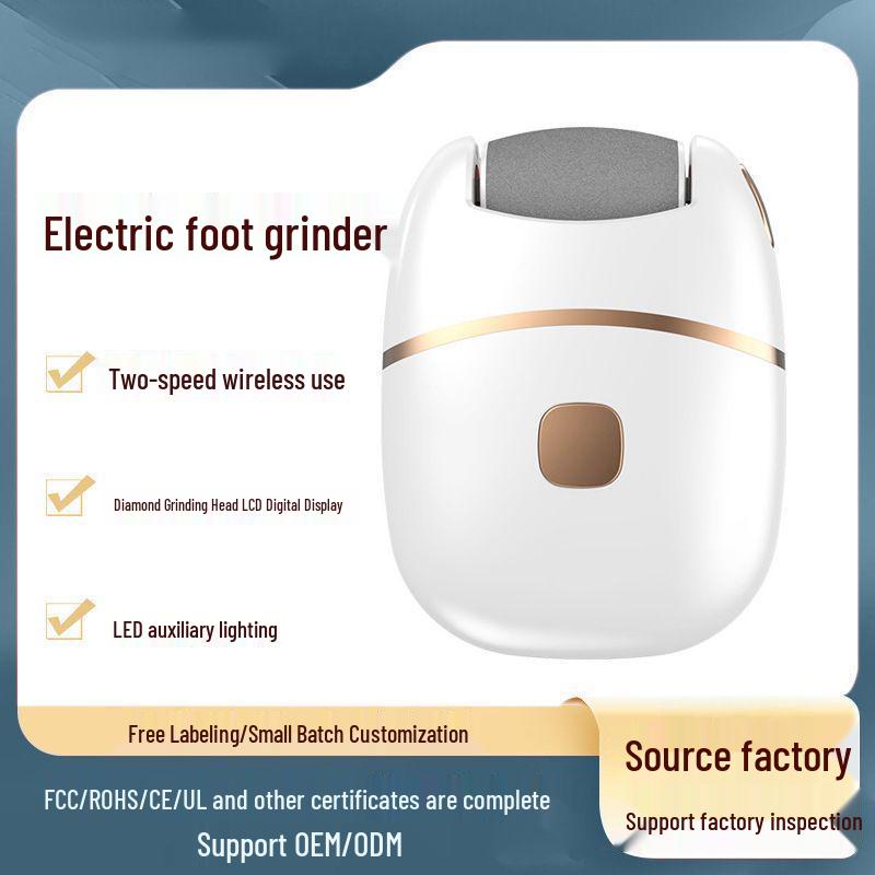 Rechargeable Electric Foot Callus Remover - Automatic Pedicure & Dead Skin Grinder