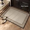 French Silk Coil Non-Slip Entrance Mat