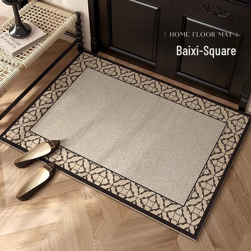 French Silk Coil Non-Slip Entrance Mat
