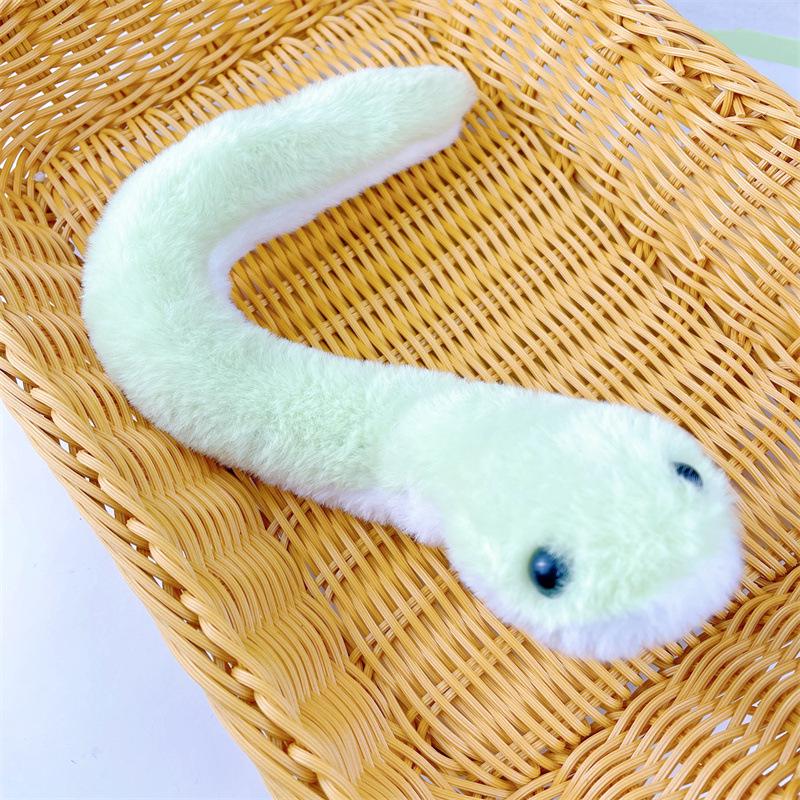 Plush Cartoon Snake Winter Scarf and Hair Accessories for Baby Ornament Embellishments