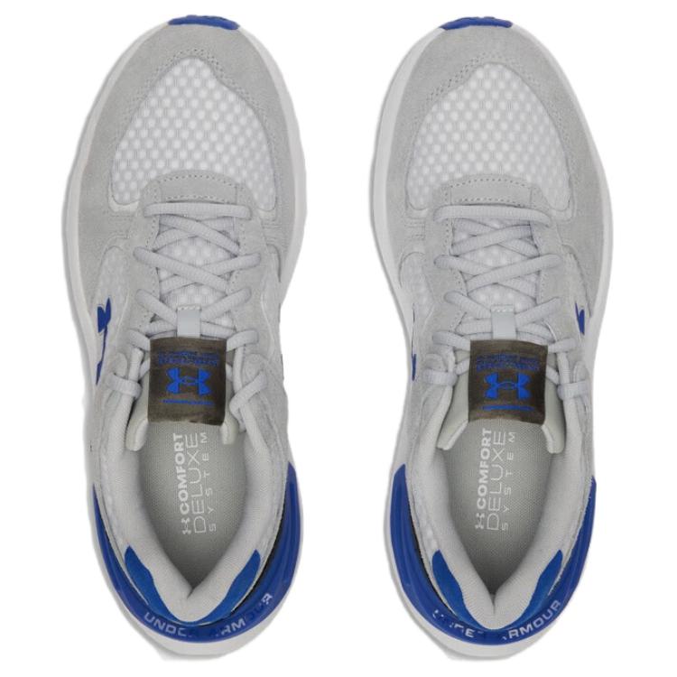 Under Armour Unisex Phantom 365 Casual Shoes Metallic Silver Team Royal White 3028616-099