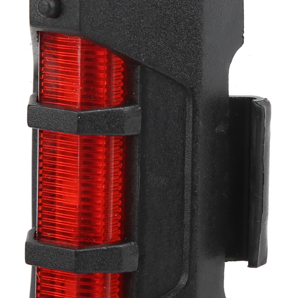 USB Rechargeable Wat proof Tail Light Cycling Rear LED Warning Light Cycling Accessory