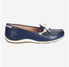 Женские слипоны Geox Vega moc d92dnb043bc blue