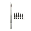 Cutter Blade Cutter Non-slip Handle Arts Craft Cutting Tool Wood Paper 10 Blades Carving Pen Machine Graver Tools