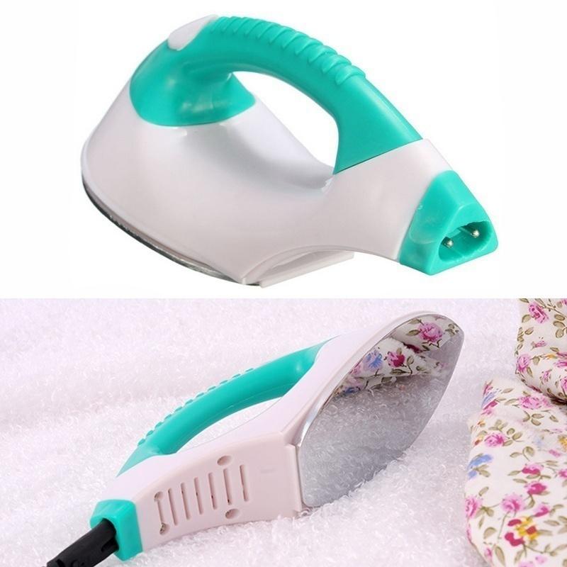 Mini Tragbares Elektrisches Reise-Dampfbügeleisen Für Kleidung Trocken US-Stecker