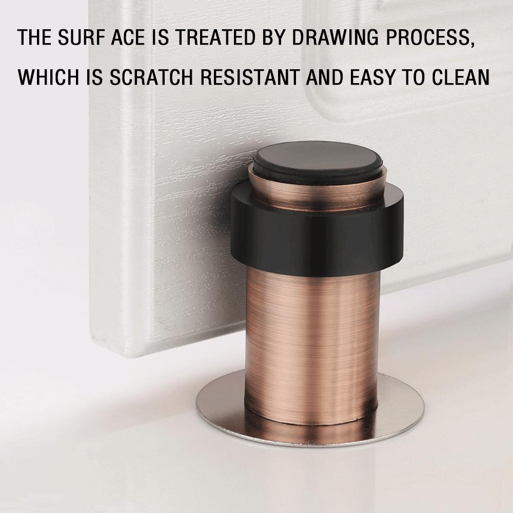 Ogranicznik drzwi ze stali nierdzewnej Ochronna podkładka drzwiowa Ochrona antykolizyjna Samoprzylepny cylindryczny ogranicznik drzwi Ochraniacz ścienny