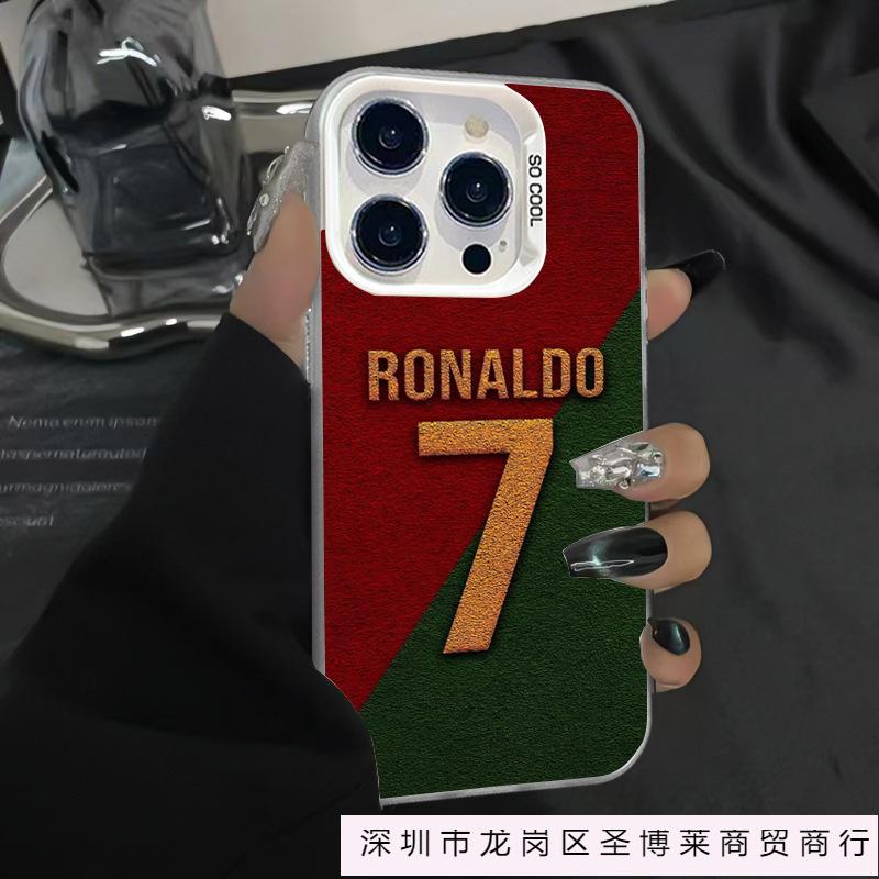 Ronaldo Portugal ist geeignet für Apple 16 Promax Handyhülle 15Pro 14 12 11 13 Neu XSMAX