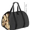 1pc Firewood Log Carrier Tote Bag, Canvas Firewood Holder, Extra Large Durable For Fireplaces, Wood Stoves, Firewood, Logs, Camp