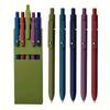 5pcs Penne Gel Asciugatura Rapida 0.5mm Punta Fine, Retrattili, Scrittura Fluida Design Estetico in Colori Assortiti - Ideali per Scuola, Ufficio, Uso Diario & Regalo