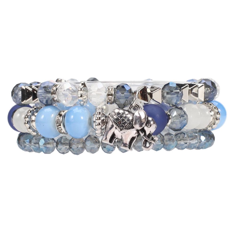 Bohemian Elephant Multi-Layer Cross-Border Bracelet 2022 Pendant