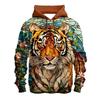Herren Mode 3D Gedruckter Hoodie Feiertags Go Hoodie Gedruckter Frühling und Herbst Designer Hoodie