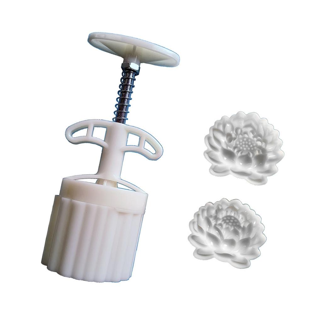 Formička na měsíční koláčky Razítko na sušenky Nástroj na pečení dezertů Ruční tlak Forma na čínské pečivo pro oslavy a setkání