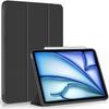 iPad Air 13" / Pro 12,9" Case - Shockproof Protection - Auto Sleep-Wake - Black - Silicone