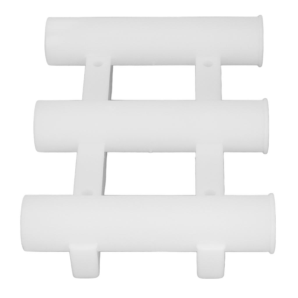 Angelrutenhalter ABS 3 Röhren Stangenhalter Halterung Angelzubehör für Süßwasser Meerwasser Kajak