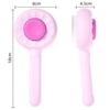 Dog Comb One-click Pet Hair Remover Self Cleaning Dogs Brush Massage Cat Brush Dog Grooming Dogs Hair Comb Pet Accessories Combs