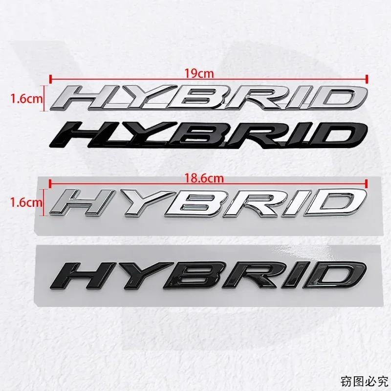 ABS Car Stickers Car Trunk Badge Decal for Lexus HYBRID Emblem RX350 IS300 ES250 ES200 ES330 ES350 IS250 GS300 CT200H AEL1