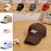 Cotton Baseball Cap For Men Women With Embroidered Letter Sunshade For Outdoor Activities