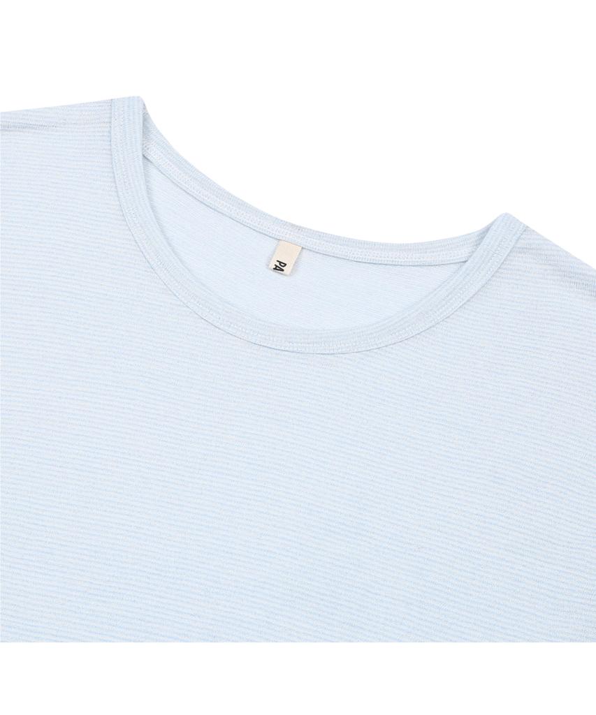 Padeu Soft Stripe Tee (Sky)