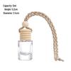 Transparent Car Vent Air Freshener Bottle with Lanyard - Essential Oil Diffuser & Rearview Mirror Pendant