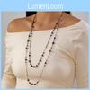 Vintage Flower Alloy Layered Necklace For Women Summer Fashion Accessory