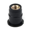 10PCS Well Nut M5 5mm Metric Rubber Motorcycle Windshield Rubber Rivet Nuts Bolts For Honda For Suzuki