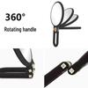 Hochauflösender 10X-40X Handheld Klapp-Vergrößerungs-Kosmetikspiegel