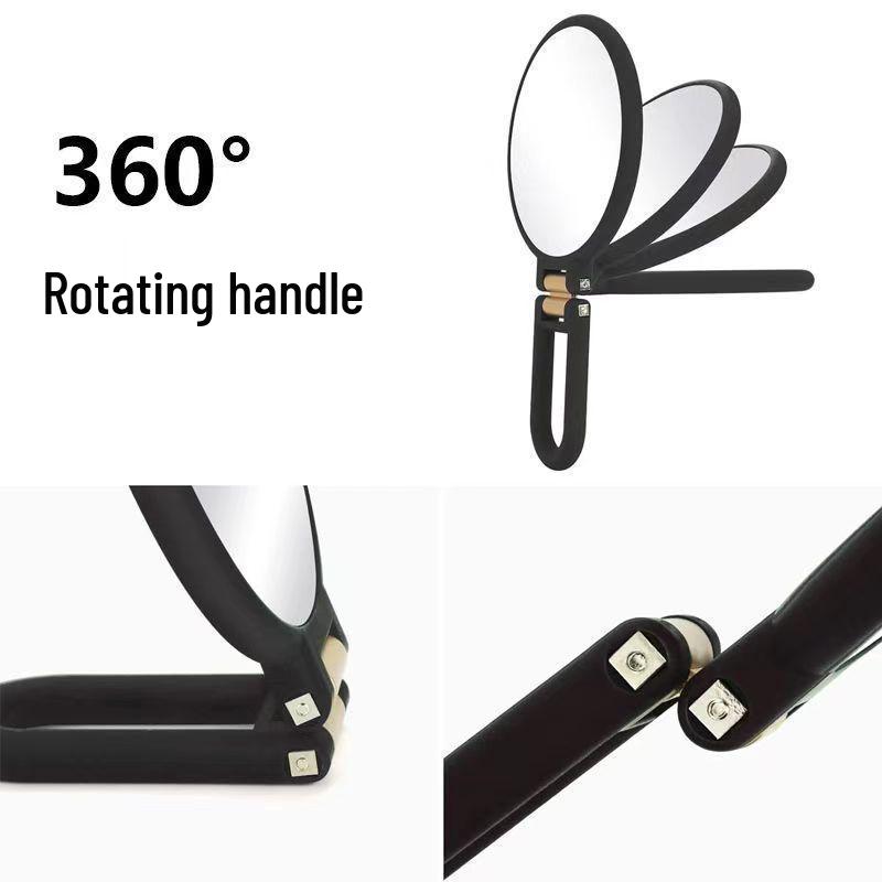 Hochauflösender 10X-40X Handheld Klapp-Vergrößerungs-Kosmetikspiegel
