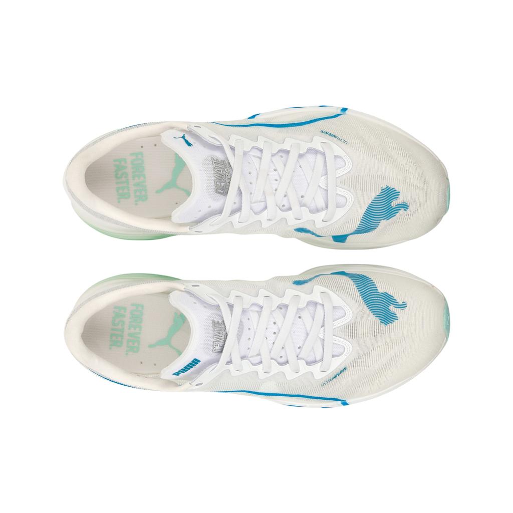 Puma Sneakers Uomo Puma Deviate Nitro Elite 3 Bianco/Blu Velocità 309809-08