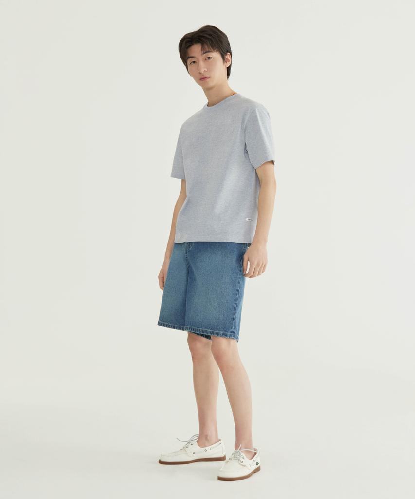 COVERNAT Regular Denim Shorts Black