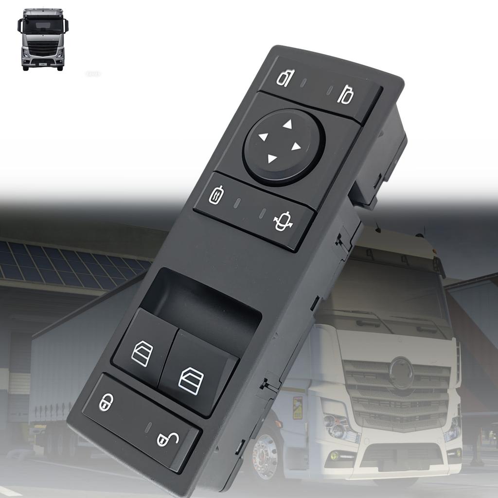 Electronic Window Switch New For Mercedes Benz Truck Actros MP4 2011-2020 A9605450813 A9605450913 A9605451213