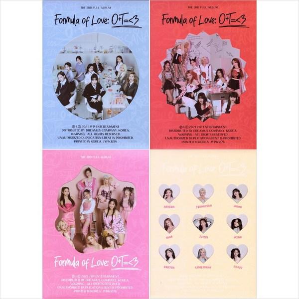 TWICE - Formula of Love: O+T=<3 3rd full-length album random delivery